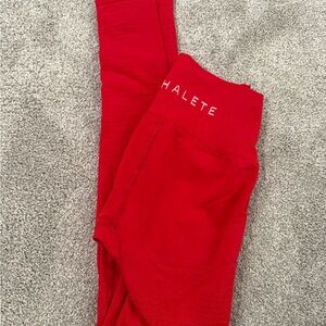 Alphalete red medium leggings